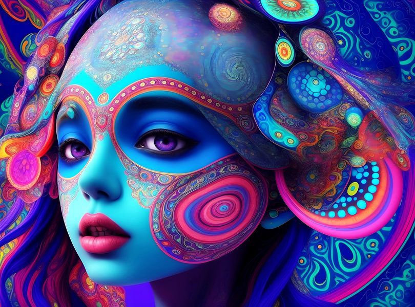 De getatoeëerde vrouw VI van DeVerviersBelgium