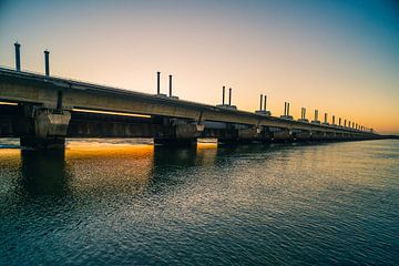 Oosterschelde barrier 2 by Andy Troy