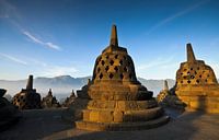 Morgenstimmung in Borobudur