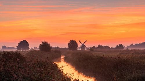 Noordermolen, Noorddijk, Groningen, Nederland