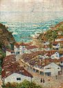 Dario de Regoyos,Village on the coast of Cantabria by finemasterpiece thumbnail