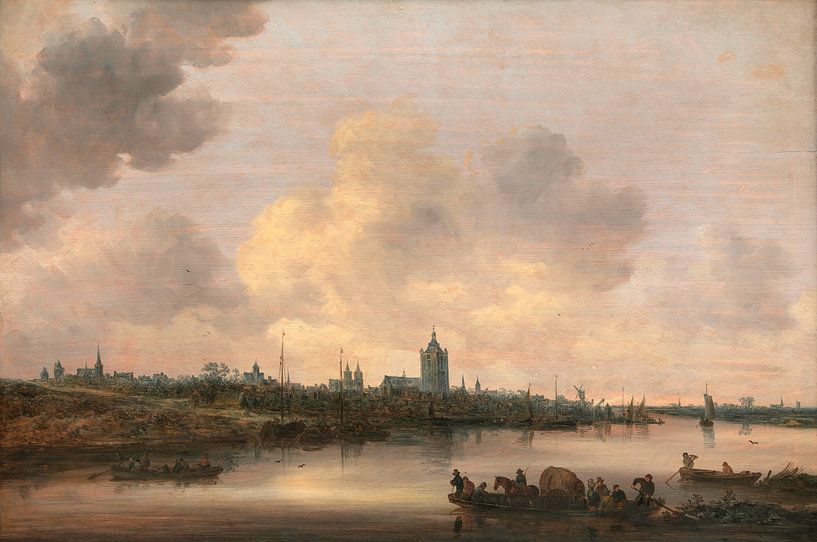 Blick auf die Stadt Arnheim, Jan van Goyen von Meesterlijcke Meesters
