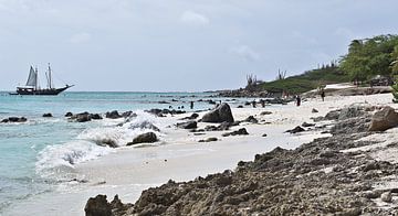 Boca Catalina beach, Aruba van Talitha Blok