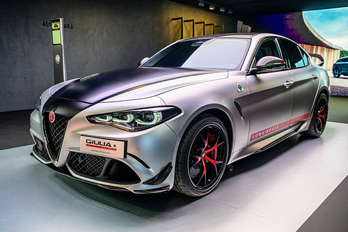 Alfa Romeo Giulia Quadrifoglio Luna Rossa limited edition high performance sedan