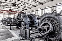rij industriële cilinders