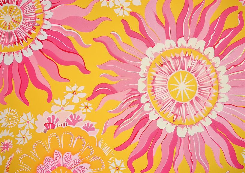 Soleil et fleurs par Liv ter Riet