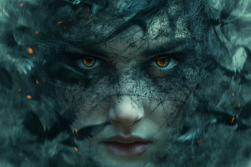 Eyes of the ancestors - a look into the soul by artefacti