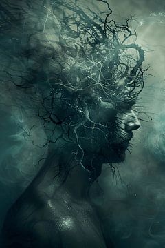 Lion close-up by MNS Designs