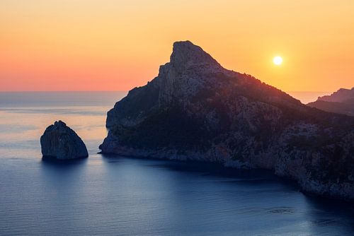 Formentor sunrise in Mallorca