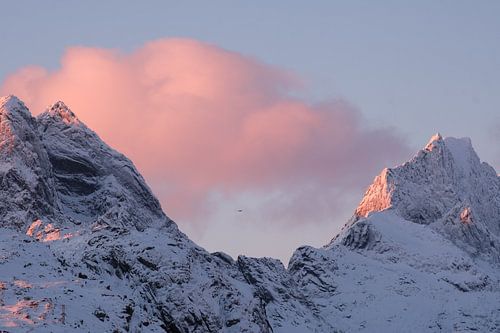 De Ring van Venus boven de Lofoten