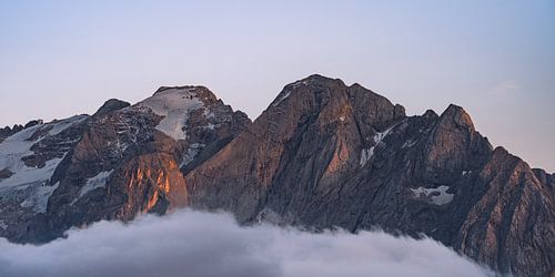 Coucher de soleil sur les Dolomites