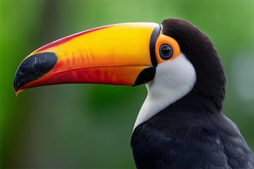 Toco toucanet (Ramphastos toco) by Christian Müringer