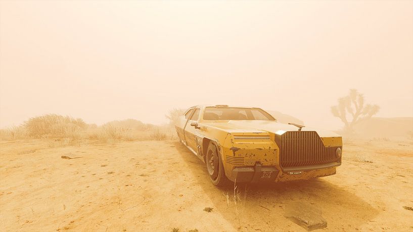 Altes Taxi von Renato Daub
