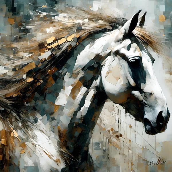 A White Horse's Story by Mellow Art