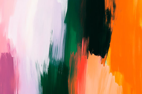 Abstracte kleurpatronen in zachte tinten