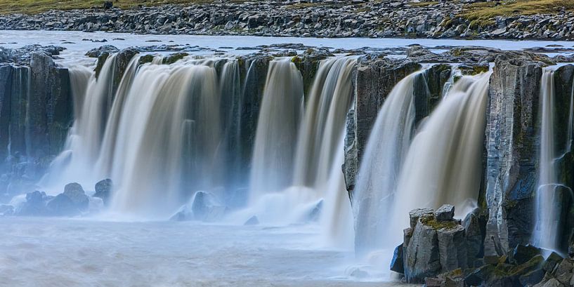 The Selfoss Waterfall by Henk Meijer Photography