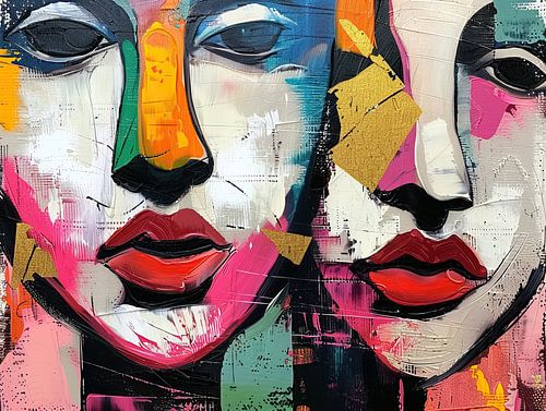 Modern Woman Painting | Bold Strokes of Femininity