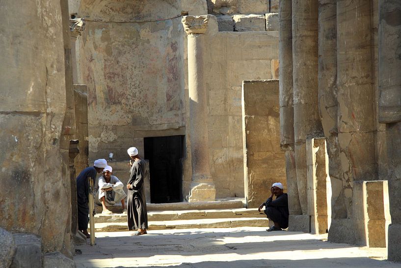 Tempel van Luxor  by Jolanta Mayerberg