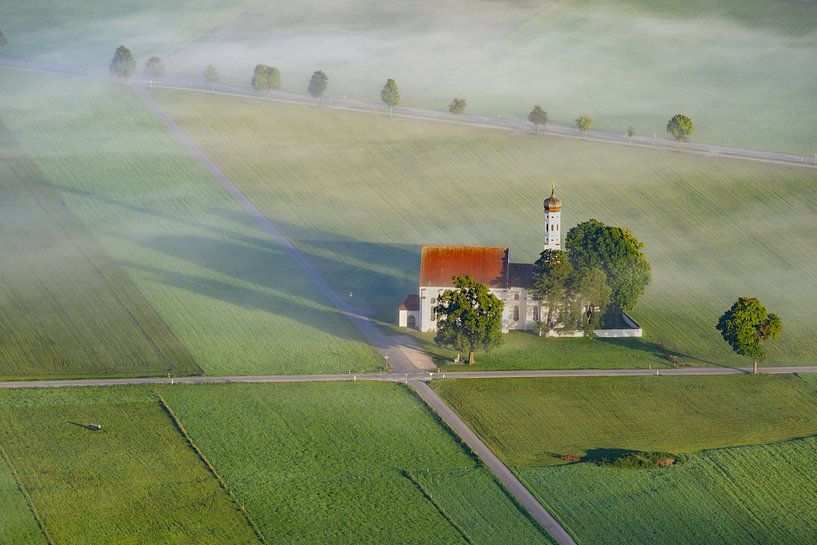 Pilgrimage Church of St. Coloman by Walter G. Allgöwer