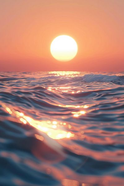 Sunrise by the sea by fernlichtsicht