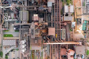 La fumée s'élève au-dessus de l'aciérie Thyssenkrupp à Duisbourg