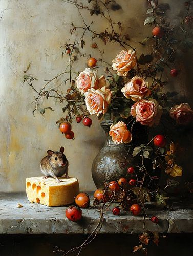 Rosen, Käse und eine freche Maus