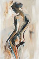 Vrouw abstract