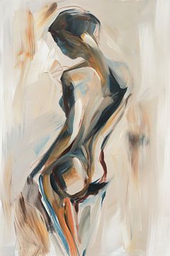Vrouw abstract van Imagine