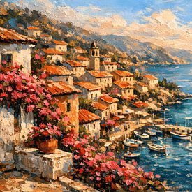 Küstenort am Meer von BS