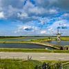 Panorama molen vanaf Lancasterdijk Texel van Tjeerd Knier