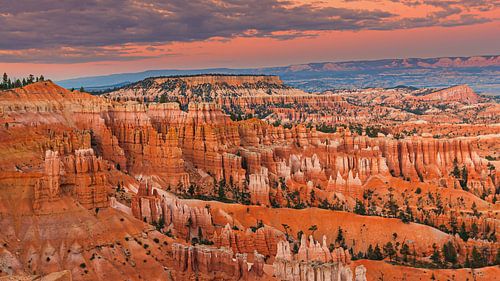 Zonsondergang Bryce Canyon Nationaal Park, Utah
