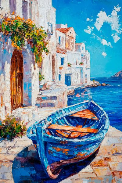 Blue harbour by Poster Art Shop