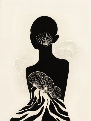 Serene and enigmatic