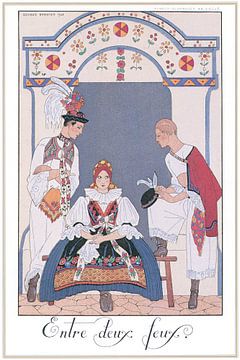 George Barbier - Entre Deux Feux van Peter Balan