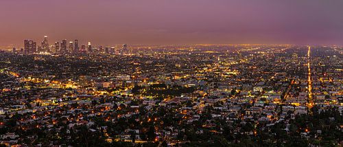 Los Angeles Skyline sur Mark den Hartog