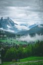 Misty valley in the Dolomites van michael regeer thumbnail