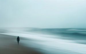 Meer im Nebel