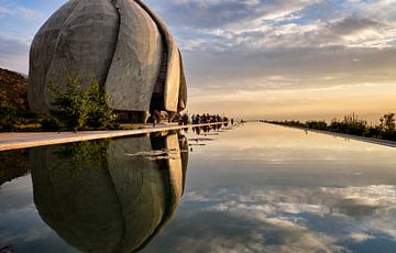 The Bahai temple by Sjoerd van der Hucht