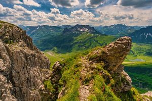 Bergpanorama am Widderstein