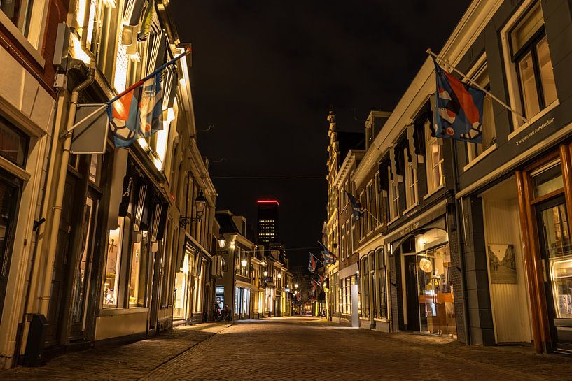 Verlaten Kleine Kerkstraat, Leeuwarden van Chiel Hoekstra