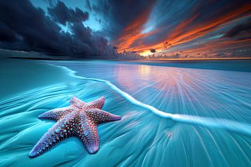 Starfish Sunset by Jacky