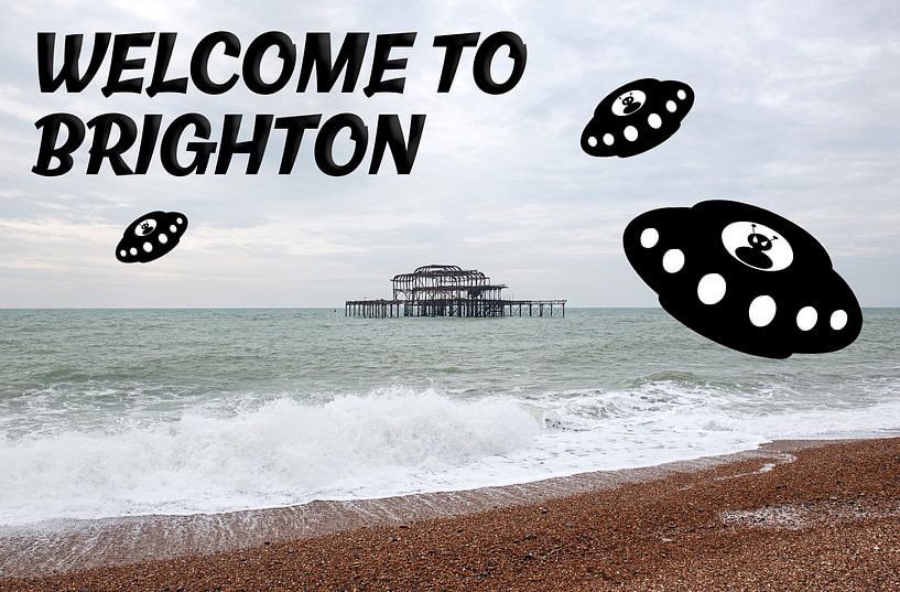 Welcome to Brighton by Grüntyers .