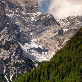 Natuurlijke Perfectie: Het Adembenemende Uitzicht over Pragser Wildsee van Karijn | Fine art Natuur en Reis Fotografie