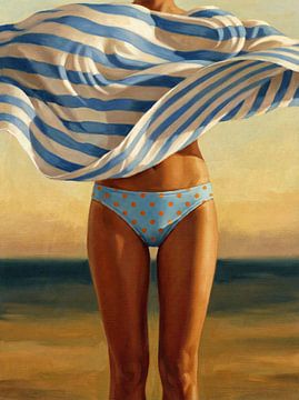 Ruhiges Strandglück von Jan Keteleer