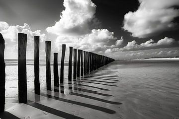 Vorgewende am Meer von Monique Leenaerts