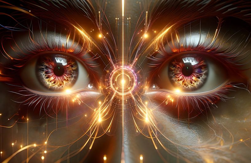 Beautiful eyes full of light by Eye on You