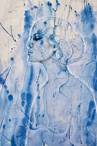 'Woman in Blue water'