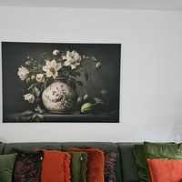 Customer photo: Still life | New masters | Flowers by Digitale Schilderijen, on canvas