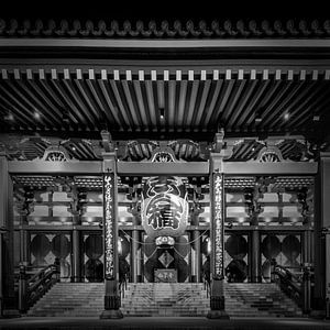 Senso-ji Tempel, Asakusa, Tokio | monochrom