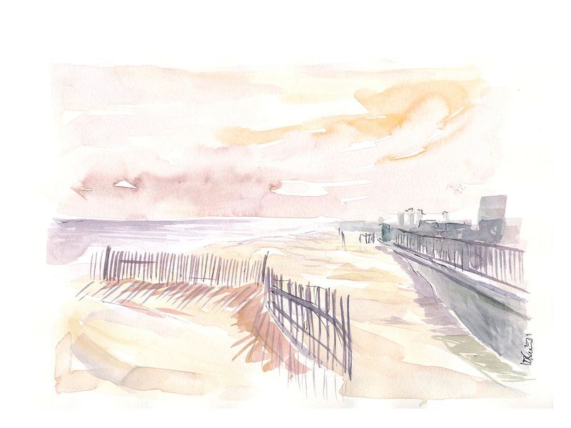 Rockaway Beach in Queens New York von Markus Bleichner